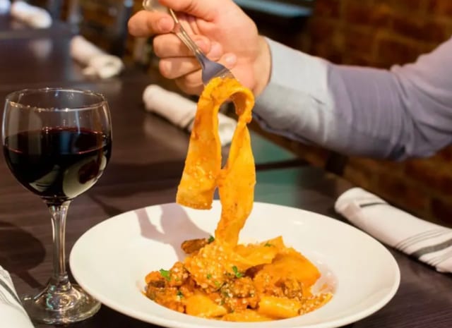 Pappardelle.