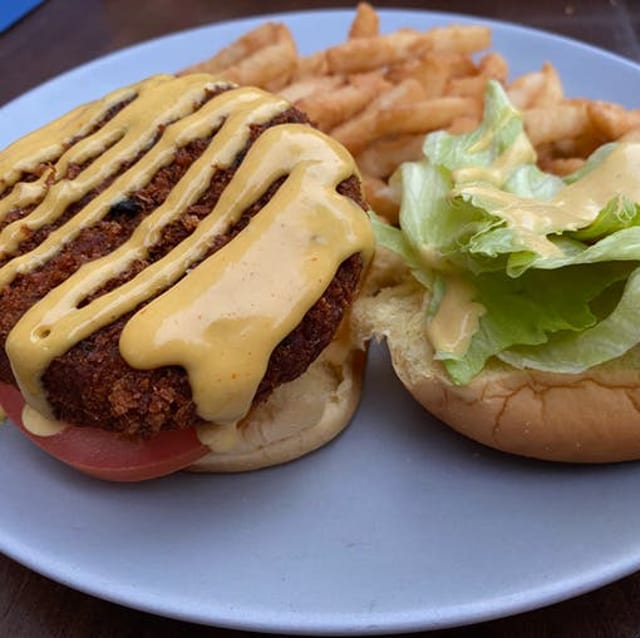 Quinoa Burger.